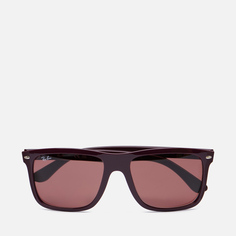Солнцезащитные очки Ray-Ban Boyfriend Two, цвет бордовый