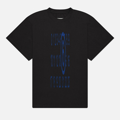 Мужская футболка Maison Margiela MM6 Elongated Numeric Printed, цвет серый