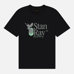 Мужская футболка Stan Ray Peace Of Mind, цвет чёрный