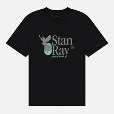 Мужская футболка Stan Ray Peace Of Mind, цвет чёрный, размер S