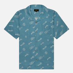 Мужская рубашка Stan Ray Tour, цвет голубой, размер S