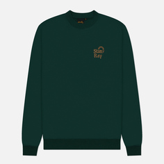 Мужская толстовка Stan Ray Ray-Bow Crew Neck, цвет зелёный, размер S