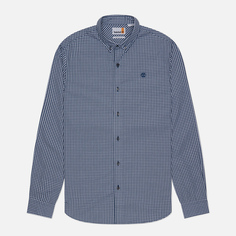 Мужская рубашка Timberland Micro Gingham Poplin, цвет синий, размер M