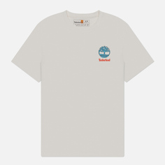 Мужская футболка Timberland Back Graphic, цвет белый