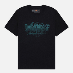 Мужская футболка Timberland Graphic Slub, цвет чёрный