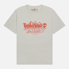 Мужская футболка Timberland Graphic Slub, цвет белый, размер XXL