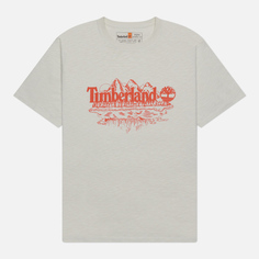Мужская футболка Timberland Graphic Slub, цвет белый