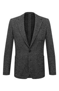 Пиджак из шерсти и хлопка Dolce & Gabbana