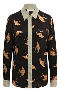 Блузка из шелка и вискозы Dries Van Noten