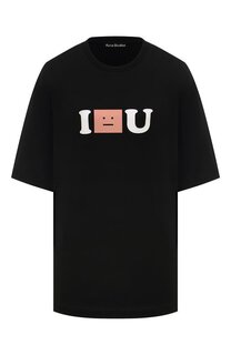 Хлопковая футболка Acne Studios