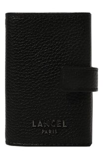 Кожаный футляр для кредитных карт Lancel