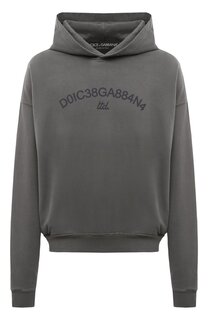 Хлопковое худи Dolce & Gabbana