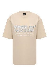 Хлопковая футболка Comme des Fuckdown