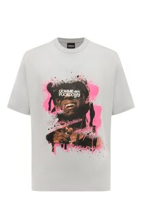 Хлопковая футболка Comme des Fuckdown