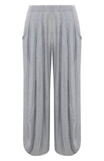 Брюки изо льна и вискозы Giorgio Armani