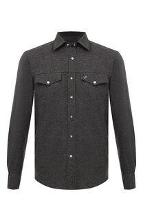 Хлопковая рубашка Stefano Ricci