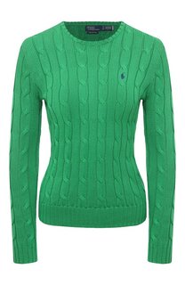 Хлопковый пуловер Polo Ralph Lauren