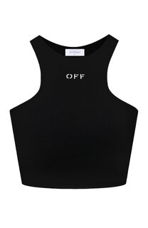 Хлопковый топ Off-White