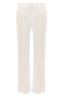 Брюки из хлопка и льна Nina Ricci