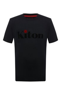 Хлопковая футболка Kiton