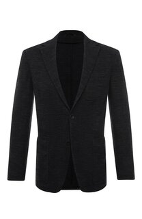 Пиджак из хлопка и шерсти Canali