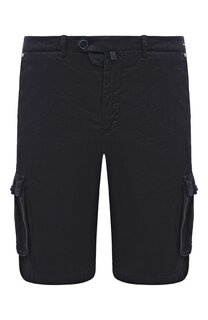 Шорты изо льна и хлопка Kiton