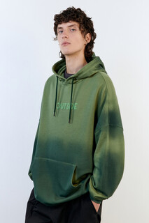 худи мужское Худи oversize с вареным эффектом и принтом Befree