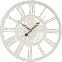 Часы настенные Dream River DMR круглые пластик цвет белый ø51.2 см