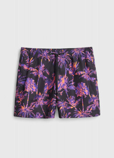 Плавательные шорты с принтом, Фиолетовый O'stin
