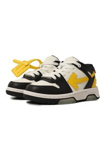 Кожаные кеды Off-White