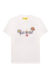 Хлопковая футболка Off-White