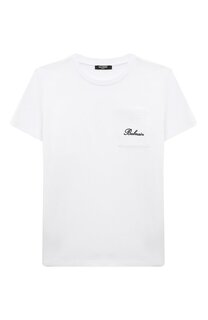Хлопковая футболка Balmain