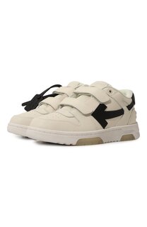 Кожаные кеды Off-White