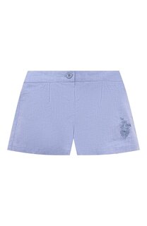 Шорты из хлопка и льна Etro