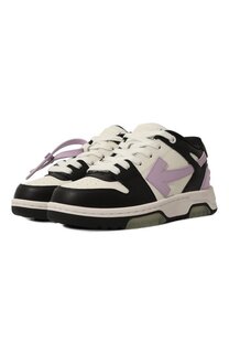 Кожаные кеды Off-White