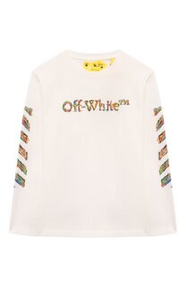 Хлопковый лонгслив Off-White