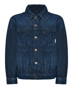 Джинсовая куртка синего цвета Tommy Hilfiger