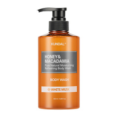 KUNDAL Гель для душа Белый мускус Honey & Macadamia Body Wash