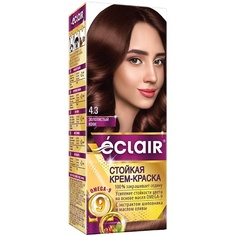 Краска для волос ECLAIR Стойкая крем-краска для волос с маслами OMEGA 9