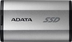 Внешний SSD USB 3.2 Gen 2 Type-C ADATA SD810-2000G-CSG SD810 2TB 2000/2000MB/s IP68 silver