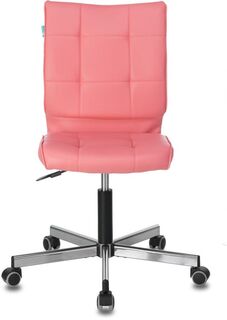 Кресло офисное Бюрократ CH-330M цвет розовый, Lincoln 205, искусственная кожа, крестовина металл хром