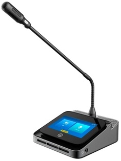 Микрофон ITC TS-0310А делегата, сенсорный экран 4,3", кабель витая пара
