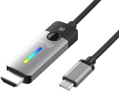 Кабель j5create JCC157 USB-C to 8K HDMI 2.1 Cable 1.8m