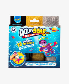 Набор для творчества Aqua Slime золото-серебро