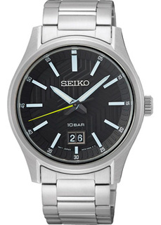 Японские наручные мужские часы Seiko SUR535P1. Коллекция Discover More