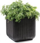 Квадратное кашпо Keter CUBE PLANTER M