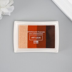 Штемпельная подушка 4 цвета Арт Узор