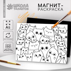 Магнит-раскраска многоразовая Школа талантов