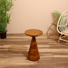 Столик кофейный 30х30х50 см, манговое дерево NO Brand