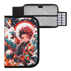 Пенал 1 секция 140 х 210 х 40 мм, откидной карман и косметичка, тканевый, calligrata top content